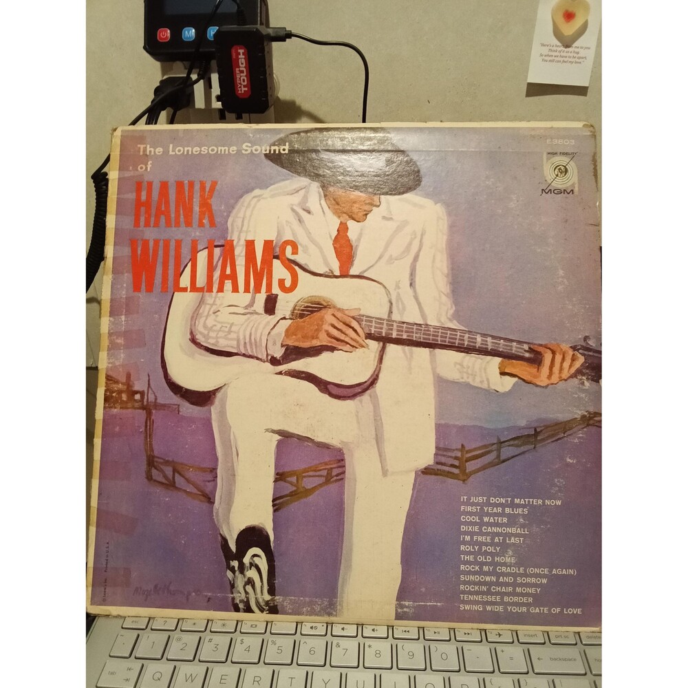 Set of 2 Hank Williams Vinyl Albums - MGM Records - Free Shipping